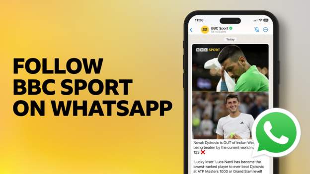 Join the BBC Sport WhatsApp channels