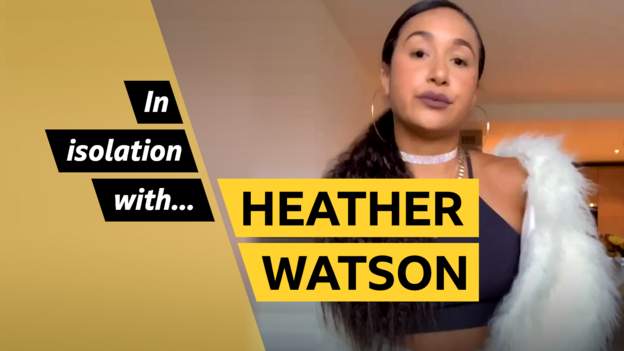 Heather Watson: Tennis star's TikTok obsession during lockdown - BBC Sport