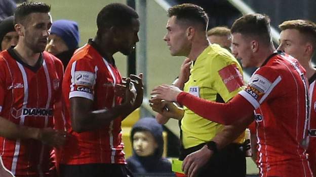 Derry's Diallo out of cup final after red card