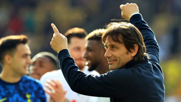 Spurs' top-four finish under me a miracle - Conte
