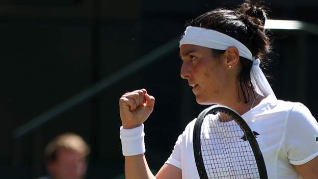 Wimbledon 2022: Ons Jabeur beats Tatjana Maria to reach women's singles final