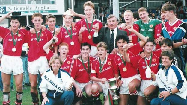 Man United youth team coming to NI