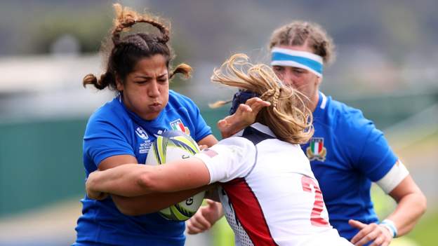 Sara Tounesi: Italy lock gets 12-match ban for biting Japan player at World Cup
