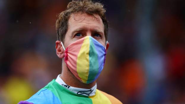Sebastian Vettel on speaking out as an LGBTQ+ ally: 'Everyone has the same right..