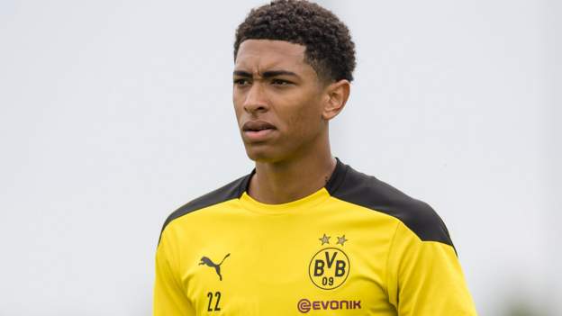 Jude Bellingham: Borussia Dortmund player gets first England Under-21 ...