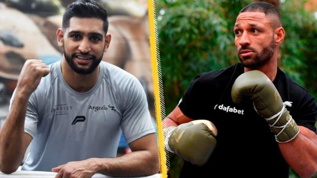 Amir Khan v Kell Brook: Rivals to face each other in Manchester on 19 February