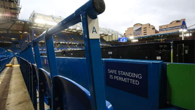 Safe standing areas can be introduced in Premier League & Championship from in 2..