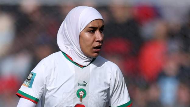 Nouhaila Benzina becomes first player to wear hijab at World Cup