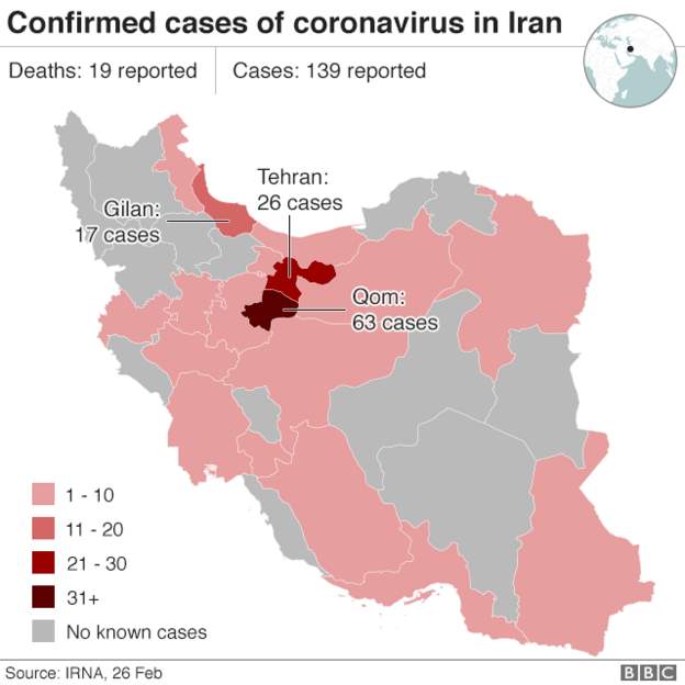 Coronavirus en Irán: Sanidad y Situación del Pais - Foro Oriente Próximo y Asia Central
