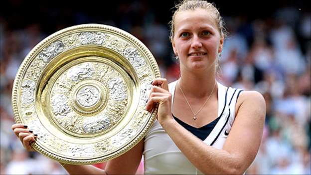 Wimbledon 2011 Petra Kvitova Beats Maria Sharapova To Title Bbc Sport