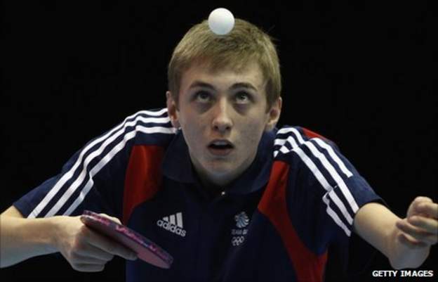 London 2012: Liam Pitchford hopes to put GB table tennis on the map - BBC Sport