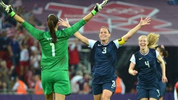 Olympics football: USA win thrilling final - BBC Sport