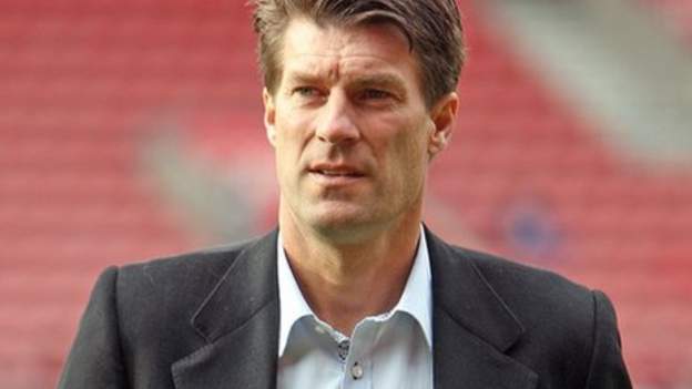 Swansea Boss Michael Laudrup Keen To Reach Key Points Tally Bbc Sport
