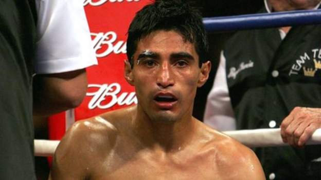 Boxer Erik Morales banned for two years for failed drug test - BBC Sport