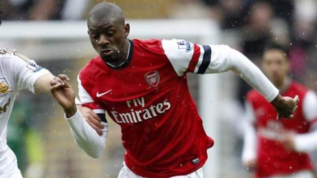Diaby out for up to nine months