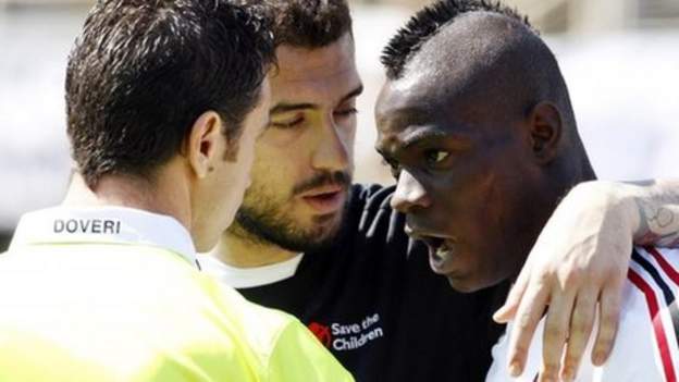 Ac Milans Mario Balotelli Banned For Three Matches Bbc Sport 