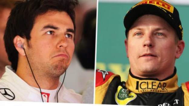 kimi raikkonen sergio perez
