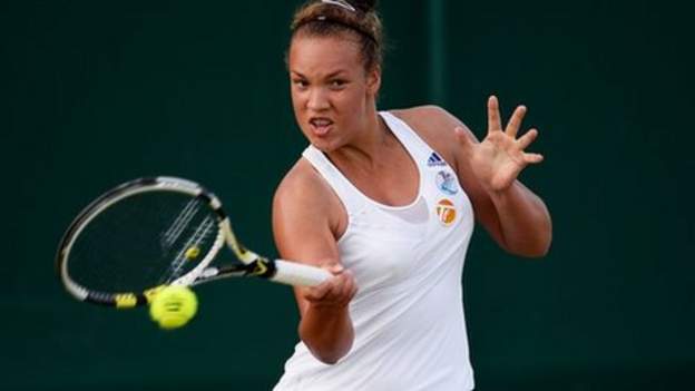 Wimbledon 2013: Freya Christie turned on to tennis by chance - BBC Sport