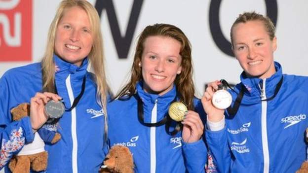 IPC World Swimming: Amy Marren, 14, wins gold in Montreal - BBC Sport