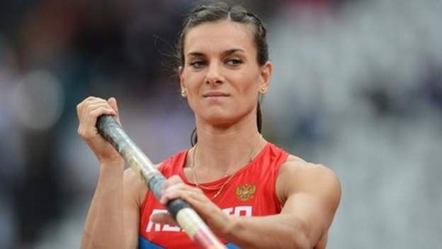 Yelena Isinbayeva Says Anti Gay Remarks Were Misunderstood Bbc Sport 