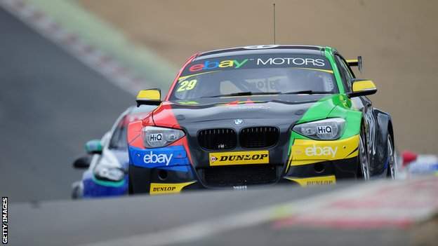 Colin Turkington in his BMW 1 Series