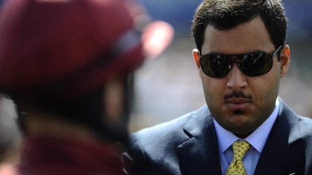 Sheikh Fahad Al Thani, of Qatar Racing