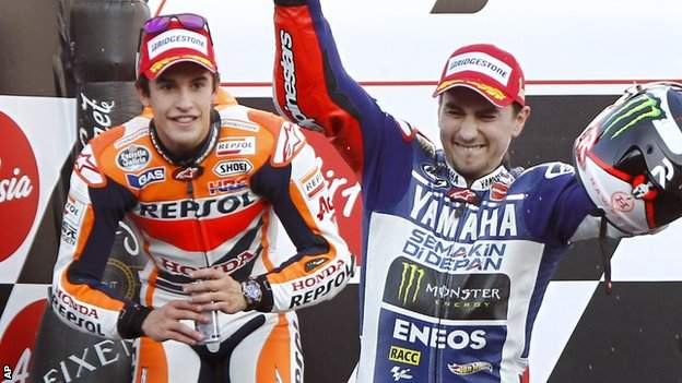 Motogp Marc Marquez One Mature Ride Away From Title Bbc Sport