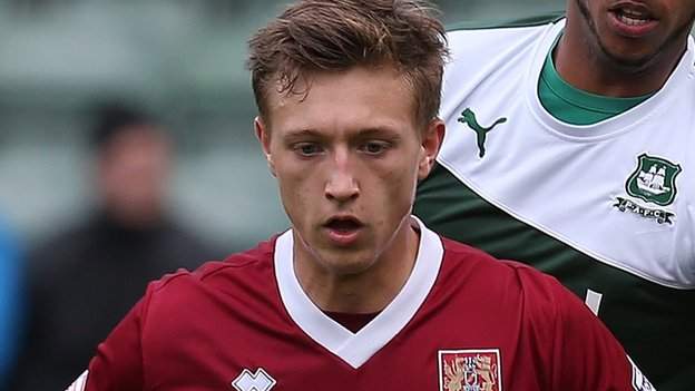 Northampton Town Luke Norris Hopes To Extend Loan Stay Bbc Sport