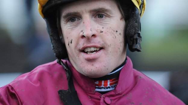 Jason Maguire: Injured jockey out of coma after fall - BBC Sport