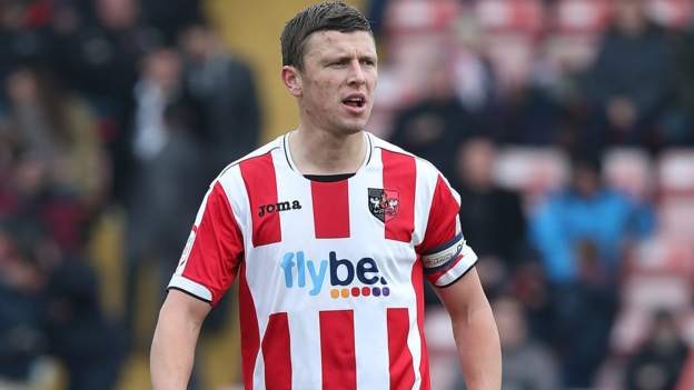 Exeter’s City’s Danny Coles defends online ‘banter’ - BBC Sport