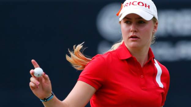 Womens British Open Charley Hull Living Life In The Fast Lane Bbc Sport 