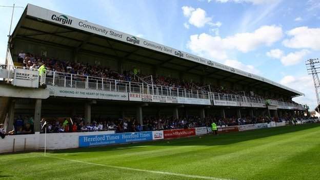 Hereford United: Southern League say club is under transfer embargo ...
