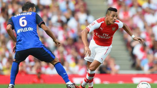 Arsenal Beaten 1 0 By Monaco As Valencia Win The Emirates Cup Bbc Sport 8194