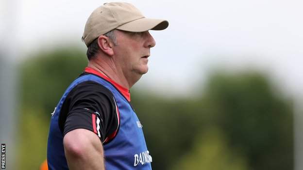 Ger Rogan watches last month's Ulster Final
