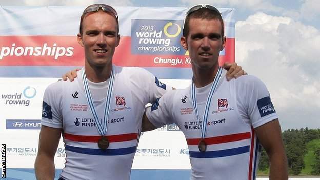 Peter and Richard Chambers won bronze at last year's world championships