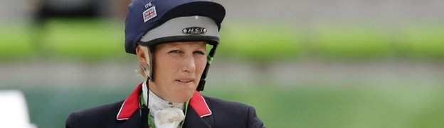 Zara Phillips was 11th in her first major event since the birth of her baby daughter in January