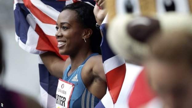 British 100m hurdler Tiffany Porter