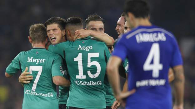 Chelsea 1 1 Fc Schalke 04 Bbc Sport