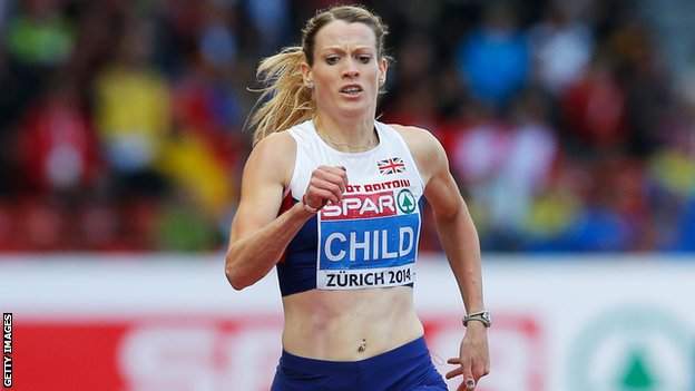 Eilidh Child won a gold medal at the European Championships