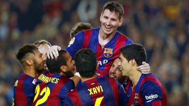 Lionel Messi: Barcelona star hailed as 'greatest in history' - BBC Sport