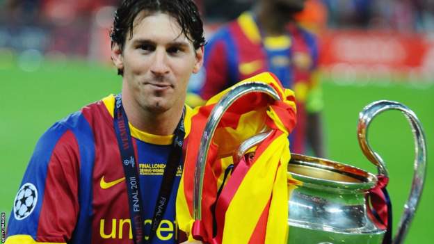 Lionel Messi: Champions League record broken - BBC Sport