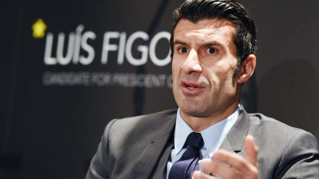 Luis Figo: Fifa candidate wants World Cup with 48 teams - BBC Sport