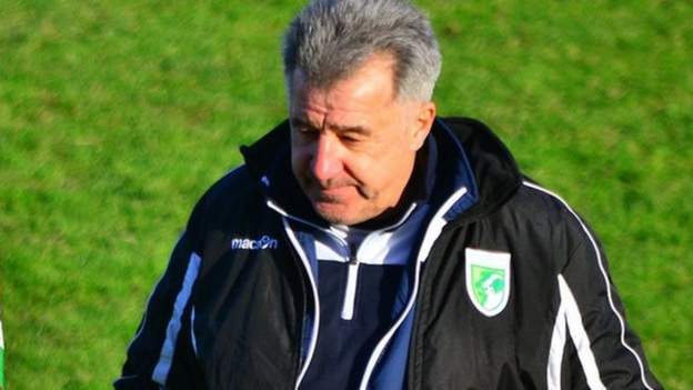 Guernsey FC have a 'sniff' of a play-off place - Colin Fallaize - BBC Sport