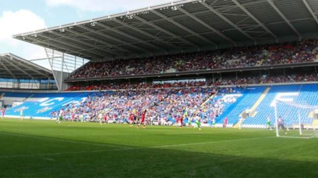 Cardiff City 2-0 Taffs Well: Davies and Evans on target as Bluebirds