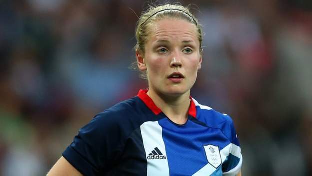 Km Little and Jess Fishlock back Team GB Olympic idea - BBC Sport