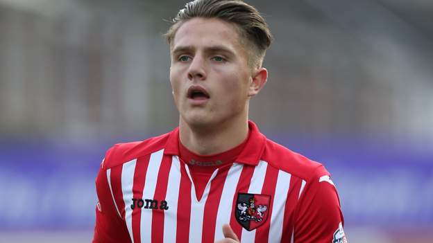 Tom Nichols: Exeter City striker was 'soft' in getting sent off - BBC Sport