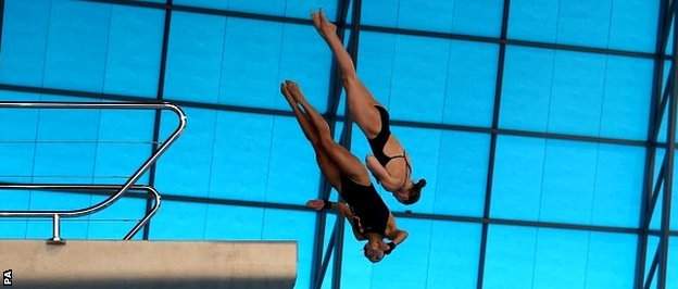 Great Britain's Tonia Couch and Sarah Barrow
