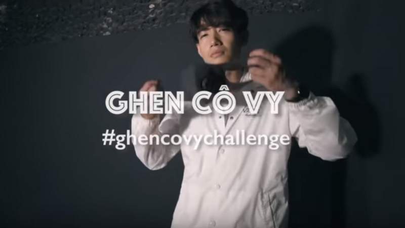 'Ghen Cô Vy challenge' trên YouTube