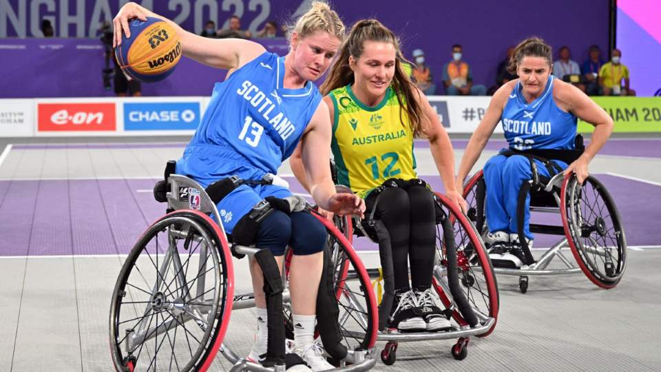 Commonwealth Games Watch 3x3 basketball & 3x3 wheelchair basketball