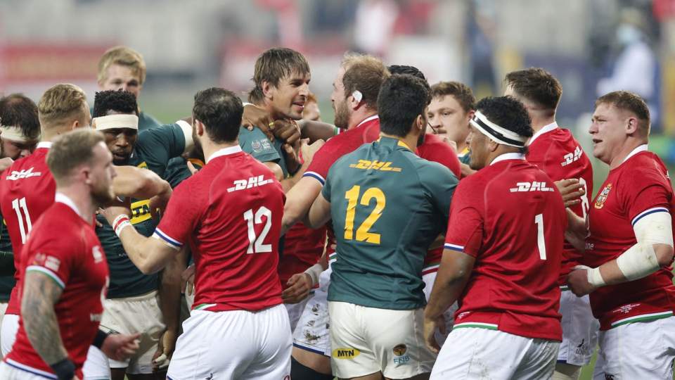 sa vs british lions score